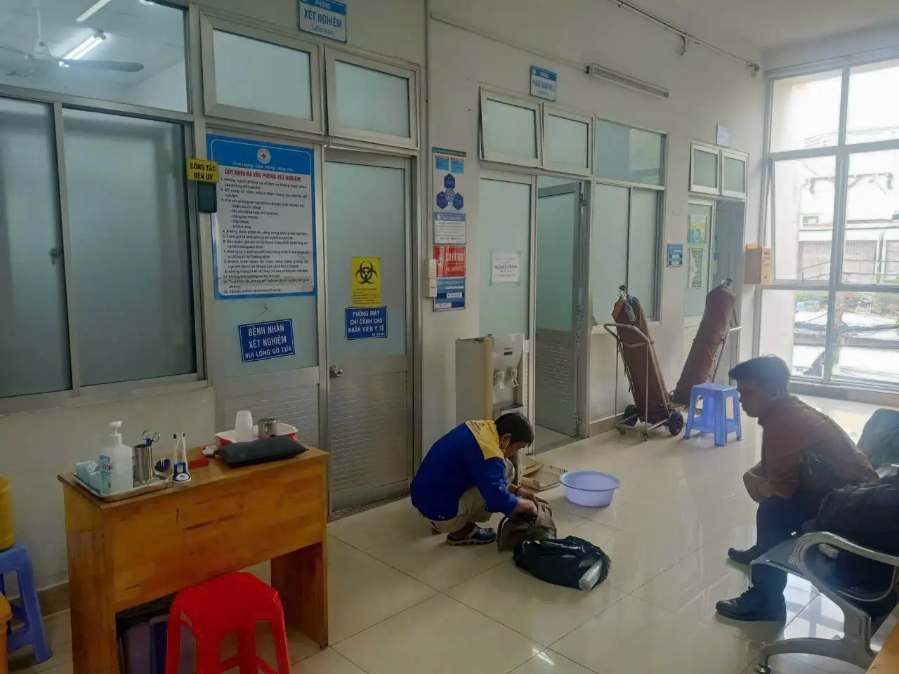 Thay lõi lọc nước 66 BV Thủ Đức
