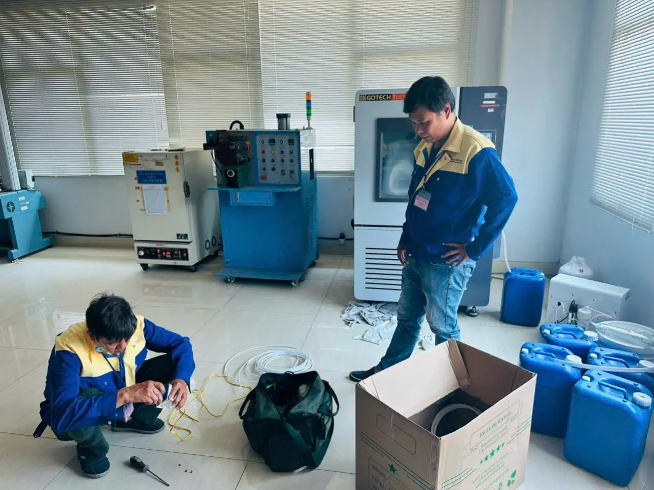Thay lõi lọc nước 57 KCN Đại Đăng